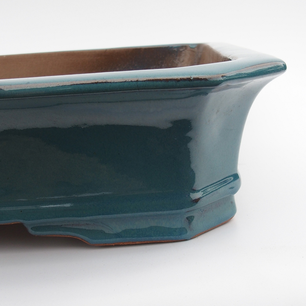 Miska 62 x 49 x 13 cm barva modrá