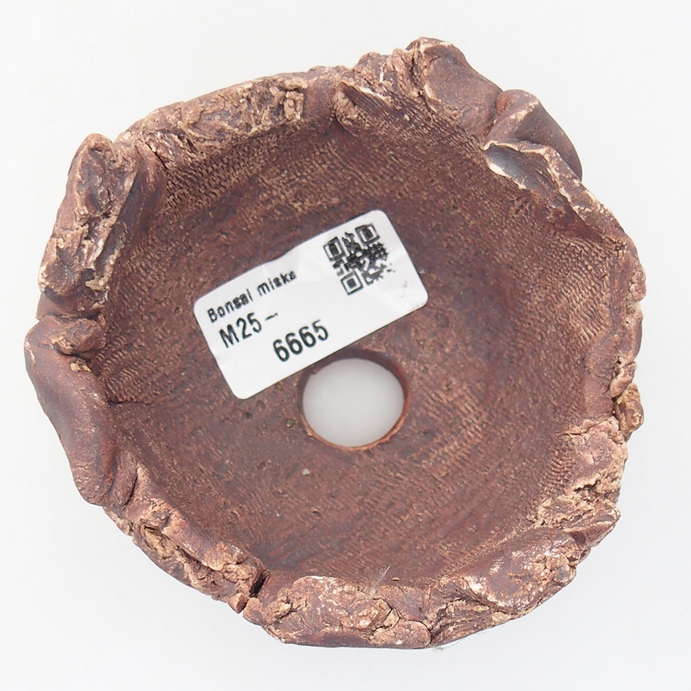 Keramická Skořápka  9,5 x 9 x 7 cm , barva hnědá