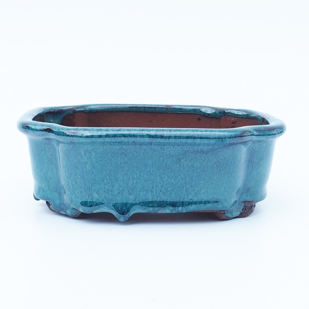 Miska 16 x 13 x 5,5  cm barva zelenomodrá