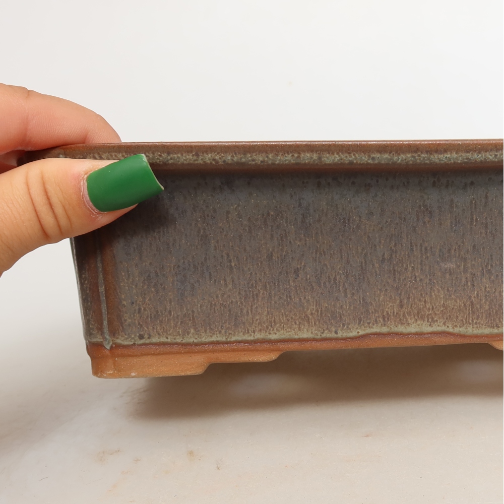 Keramická Miska  20 x 15,5 x 5,5 cm , barva hnědá
