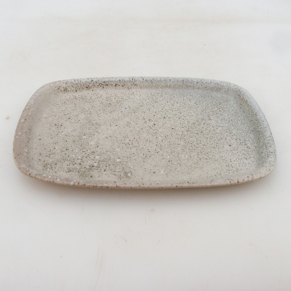 Keramická podmiska H02 - 17,5 x 12 x 1 cm - béžová