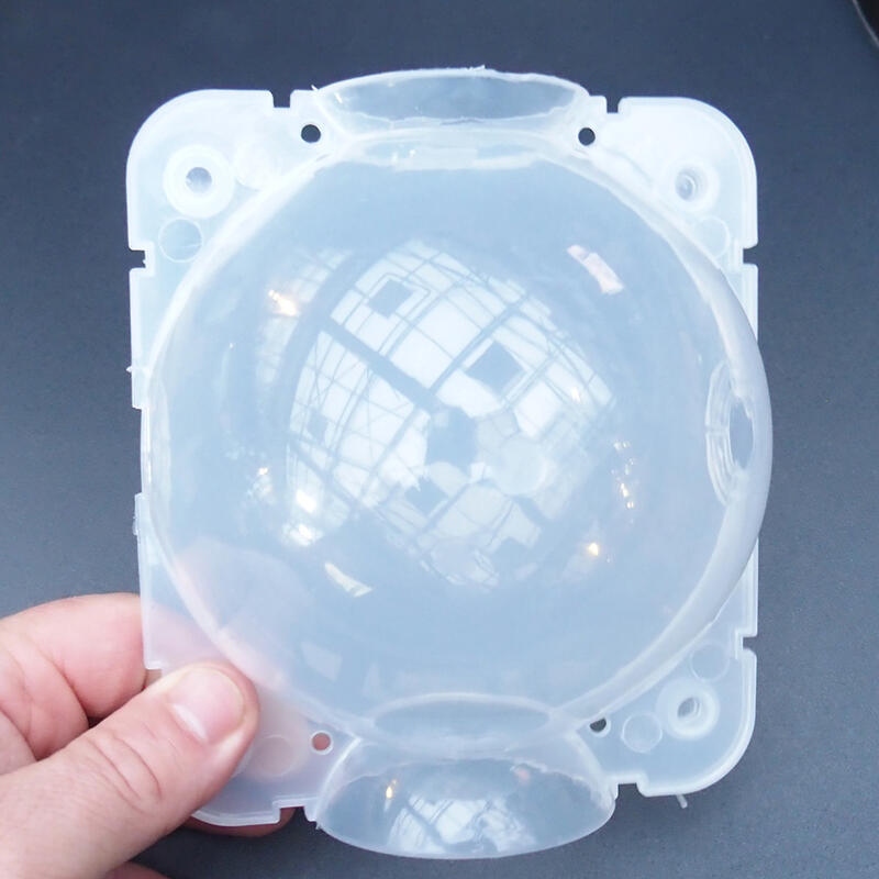 Hřížení koule 12 cm transparent