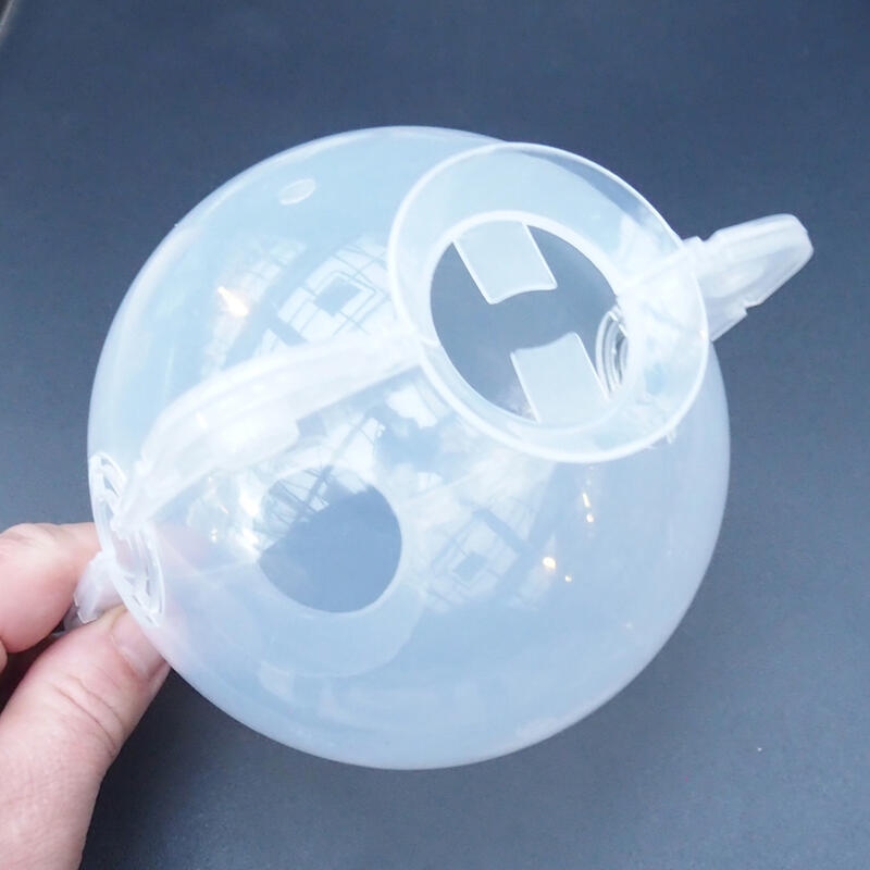 Hřížení koule 12 cm transparent