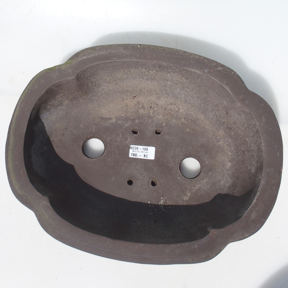 Bonsai miska 40 x 32 x 10,5 cm berva hnědá