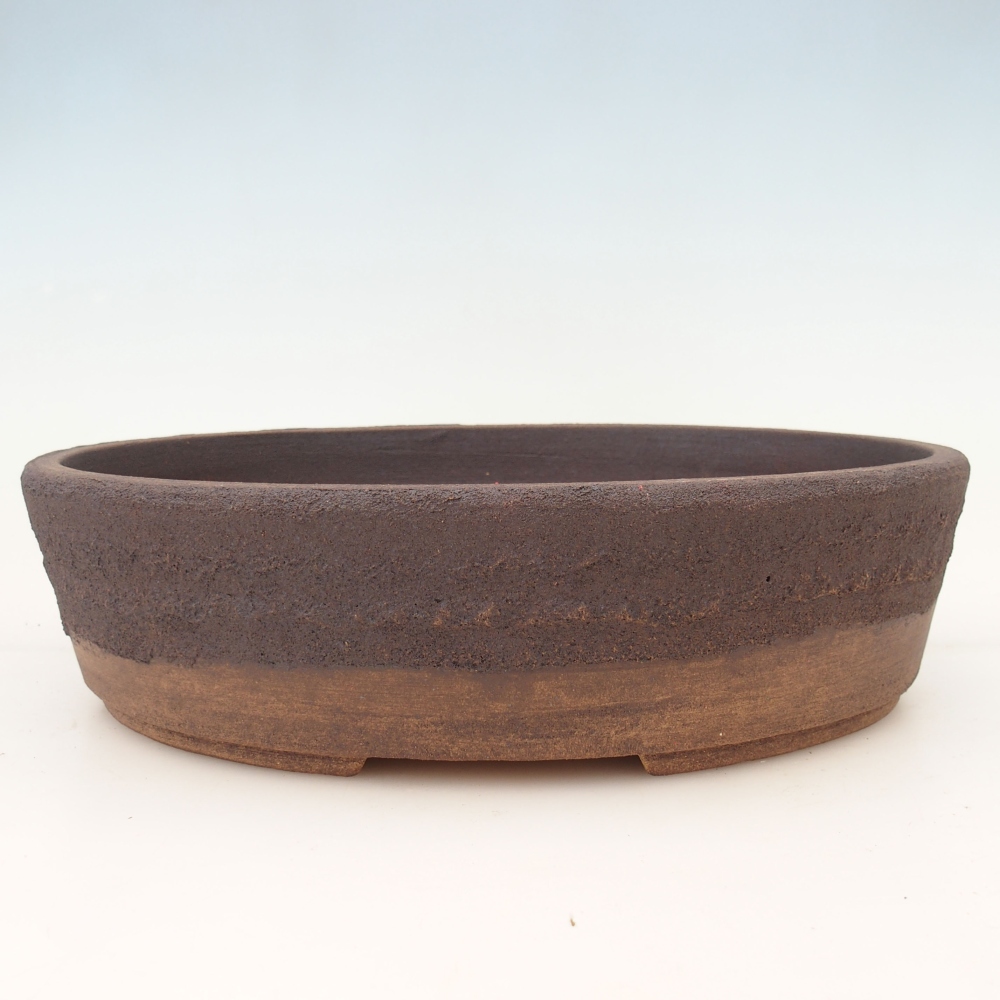 Bonsai miska 32,5 x 25,5 x 8,5 cm , barva hnědá
