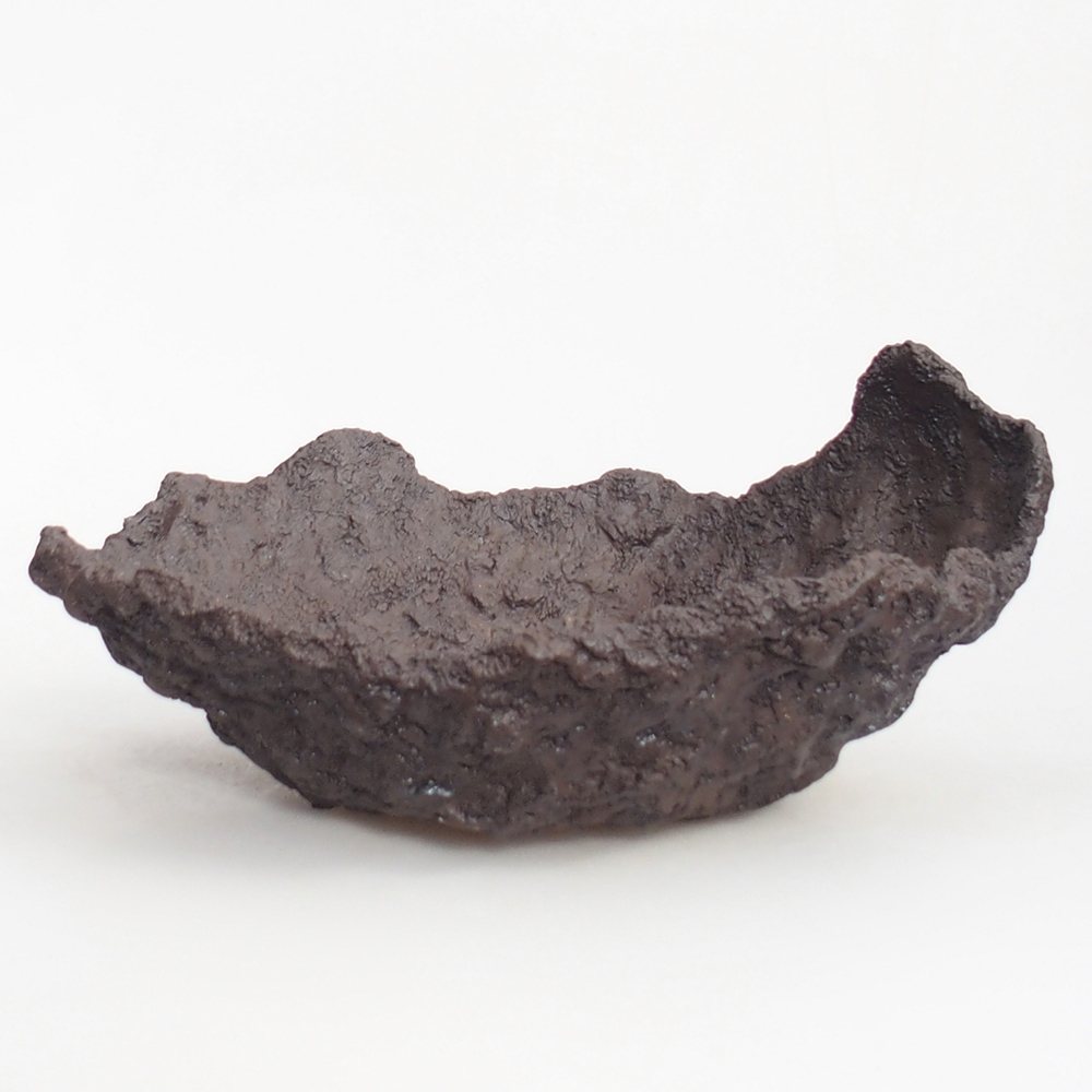 Keramická Skořápka 25 x 19 x 12 cm , barva hnědá