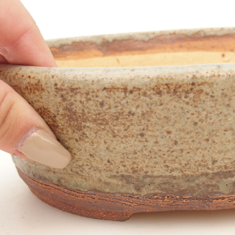 Bonsai miska 20 x 16 x 6,5 cm , barva modrá
