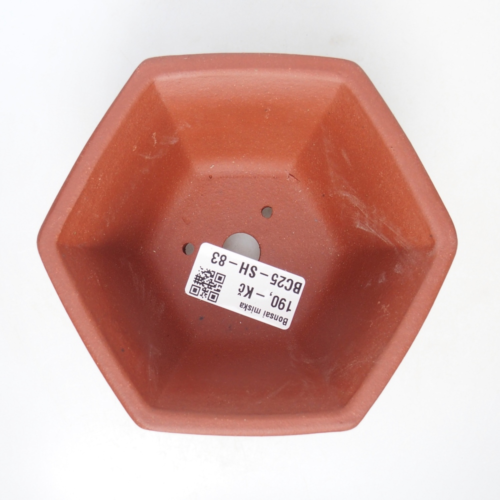 Miska 13 x 11,5 x 6 cm barva cihlová 