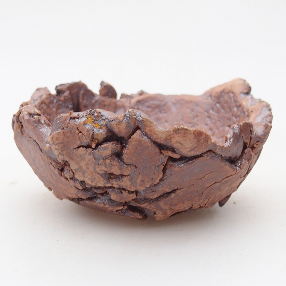 Keramická Skořápka 9 x 8,5 x 4,5 cm , barva hnědá