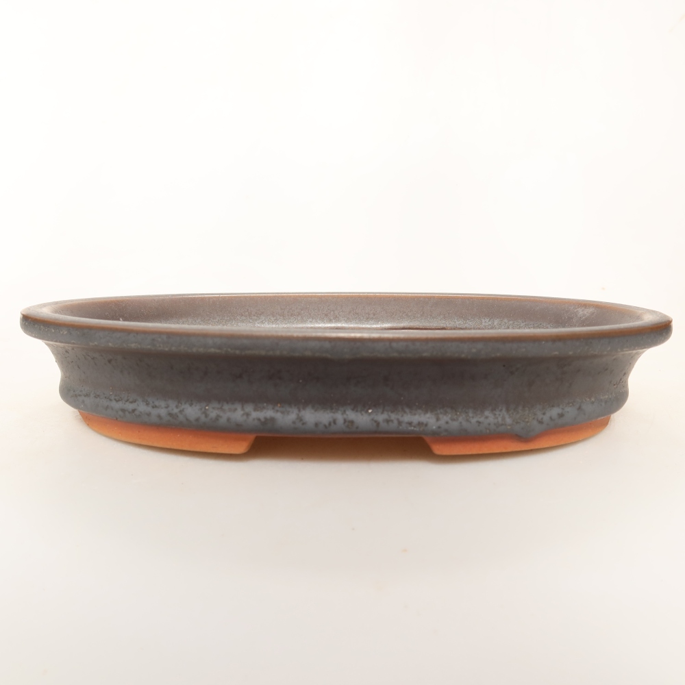 Keramická Miska  21 x 15 x 4 cm , barva kovová