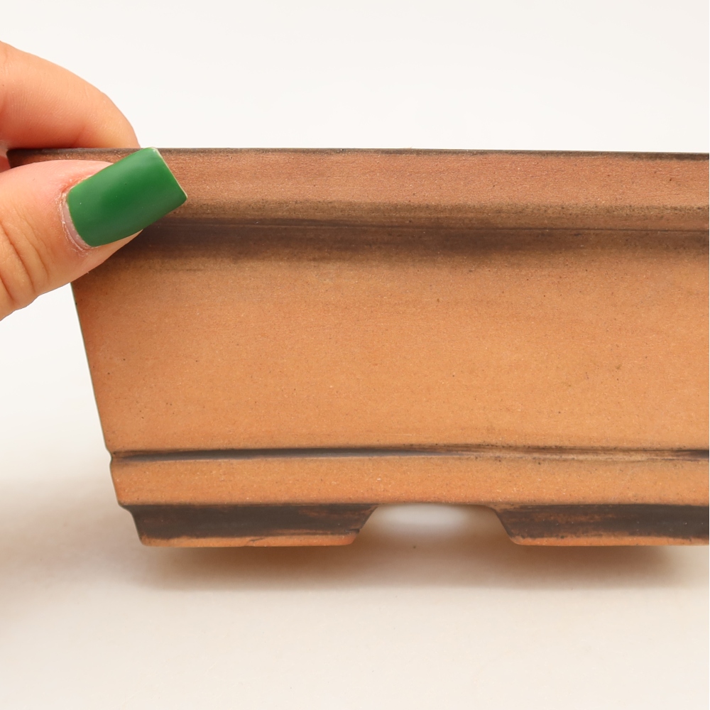 Keramická Miska  14,5 x 12,5 x 7 cm , barva cihlová