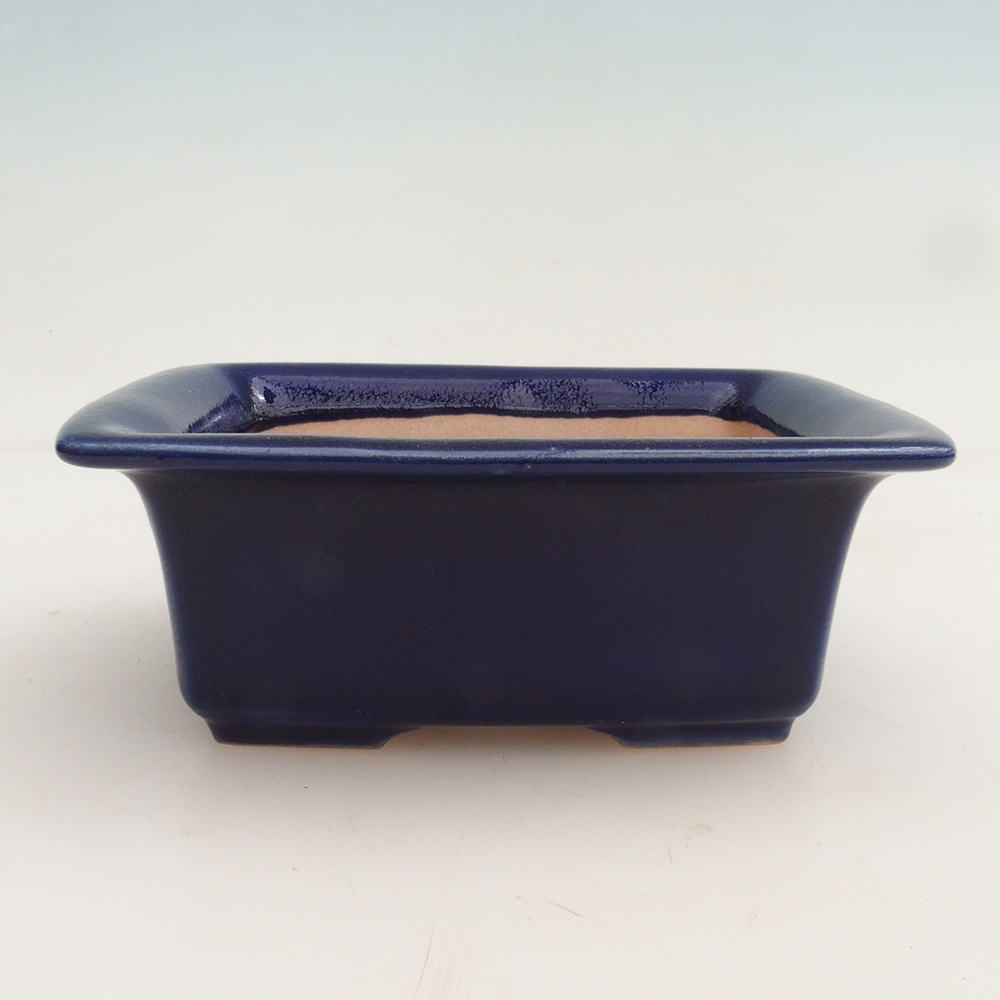 Bonsai miska H11 - 11,5 x 10 x 4 cm. - modrá