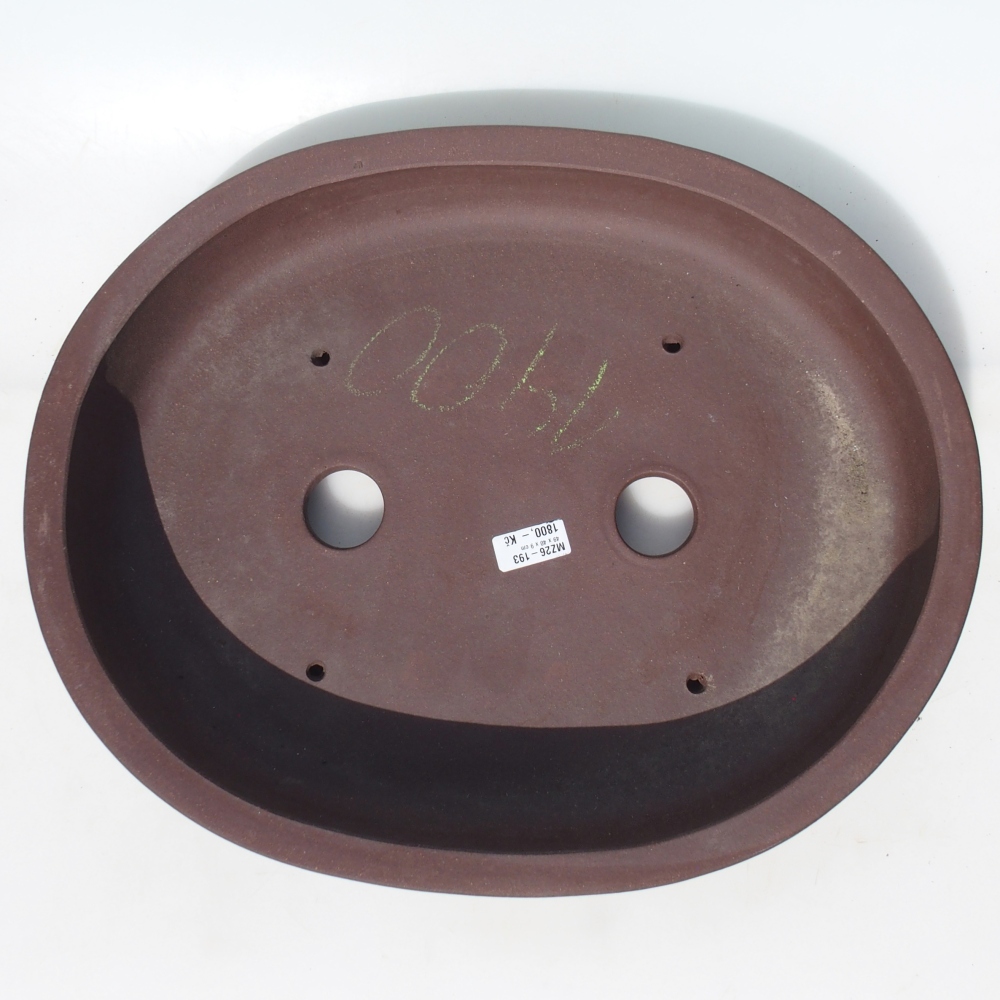 Bonsai miska 49 x 40 x 9 cm -  barva hnědá