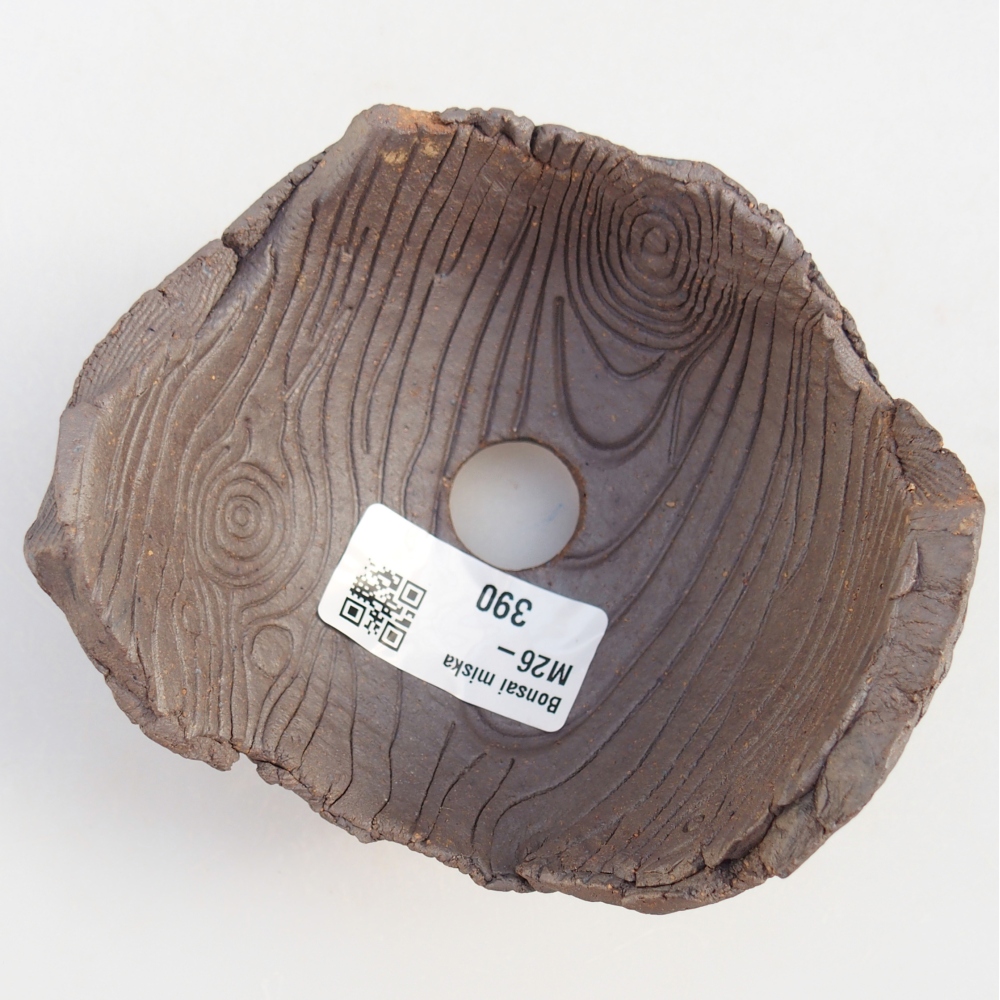 Keramická Skořápka 10 x 10 x 7,5 cm , barva kovová