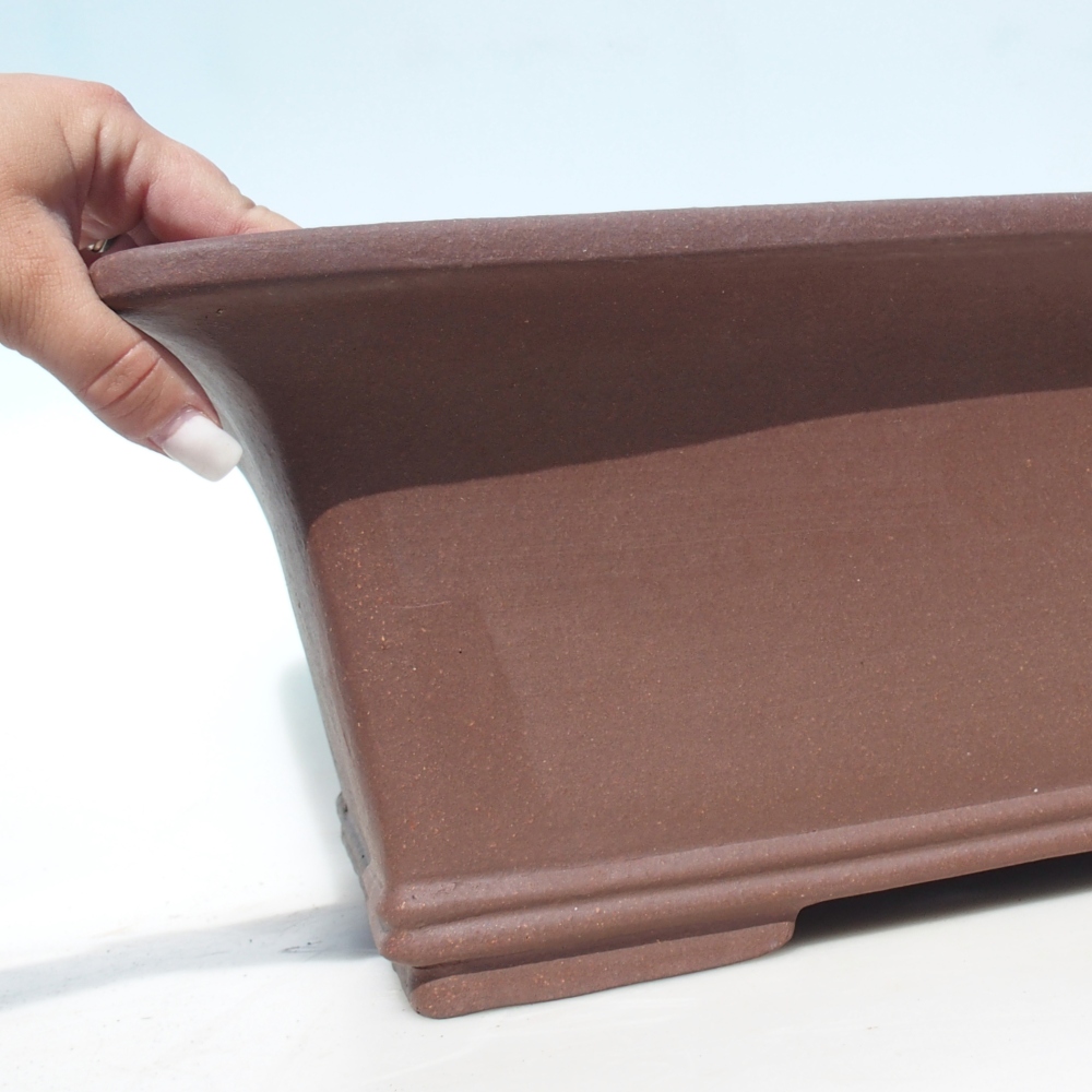 Bonsai miska 51 x 37 x 17,5 cm -  barva hnědá