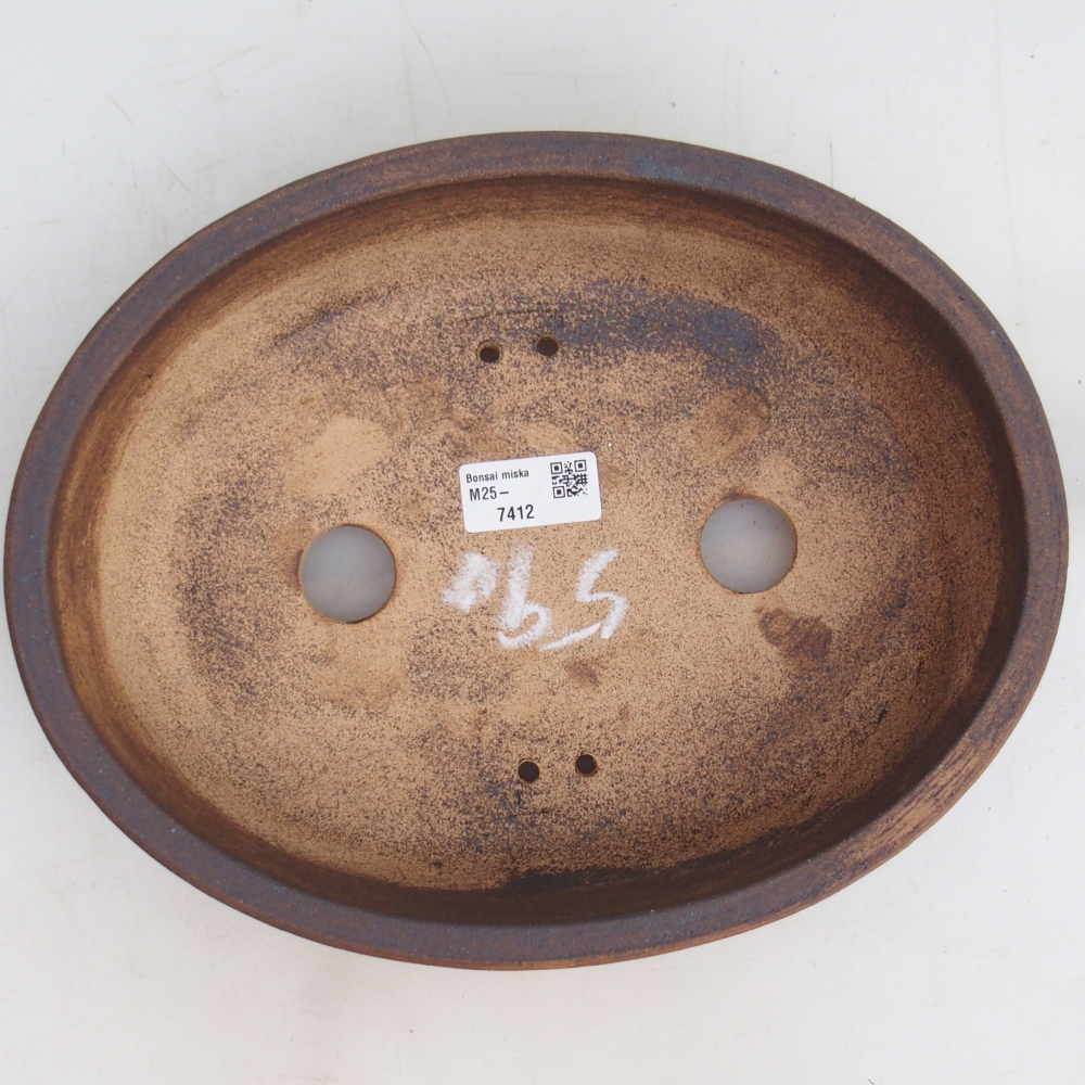 Bonsai miska 27,5 x 21,5 x 7,5 cm , barva hnědá