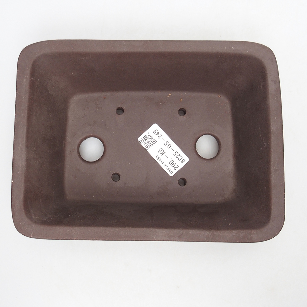 Miska 19 x 14 x 6 cm barva hnědá