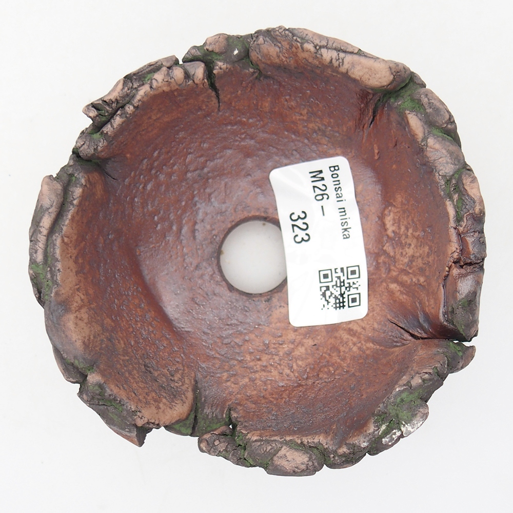 Keramická Skořápka 9,5 x 9,5 x 6 cm , barva zelená