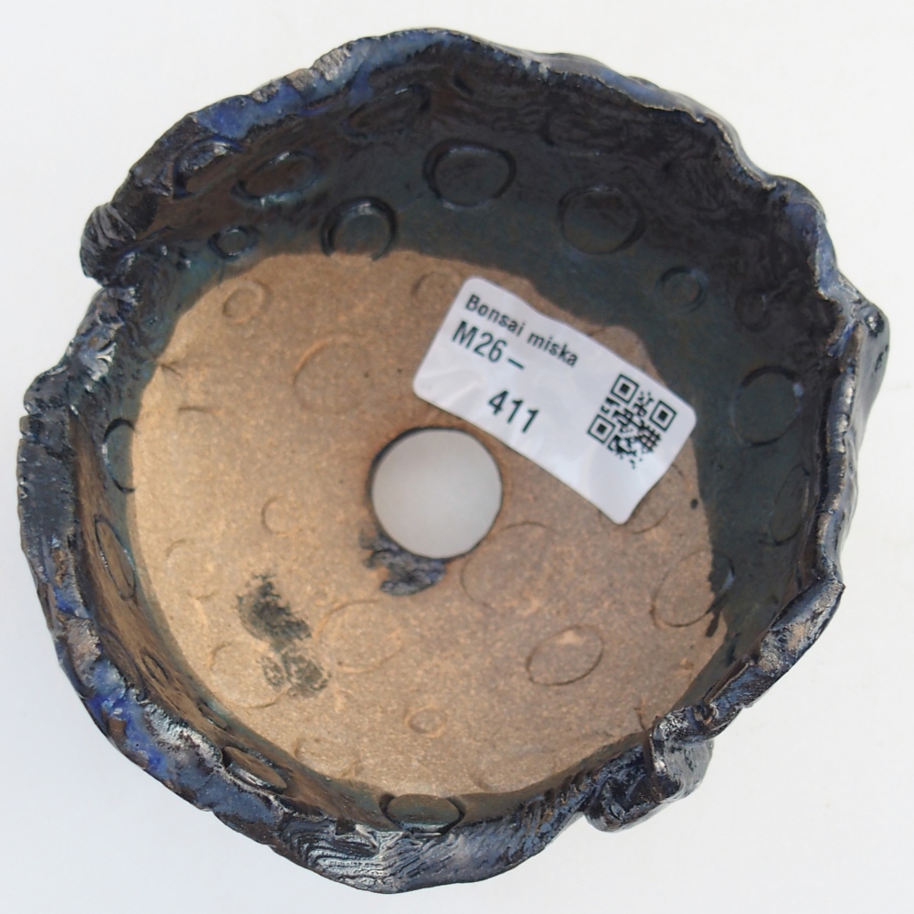 Keramická Skořápka 10 x 9,5 x 8 cm , barva modrá