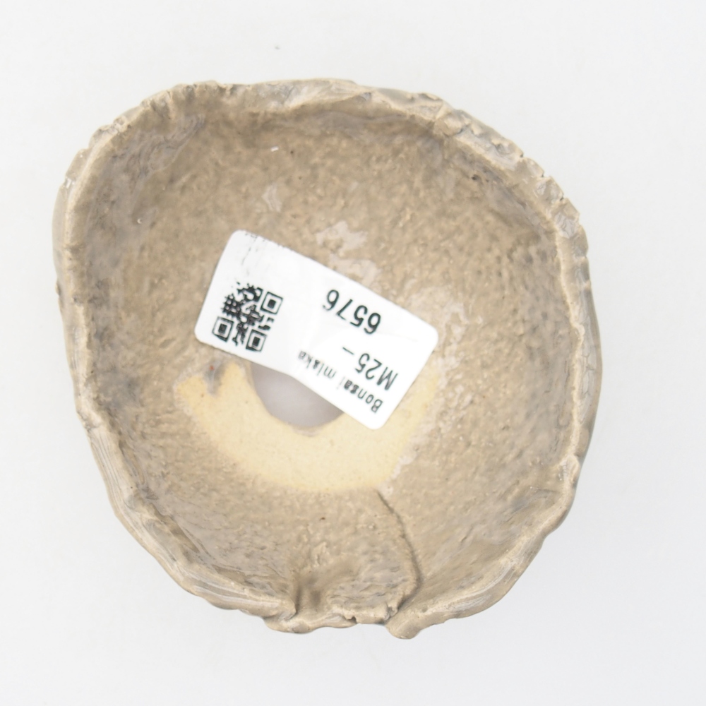 Keramická Skořápka  8,5 x 8 x 5 cm , barva béžová