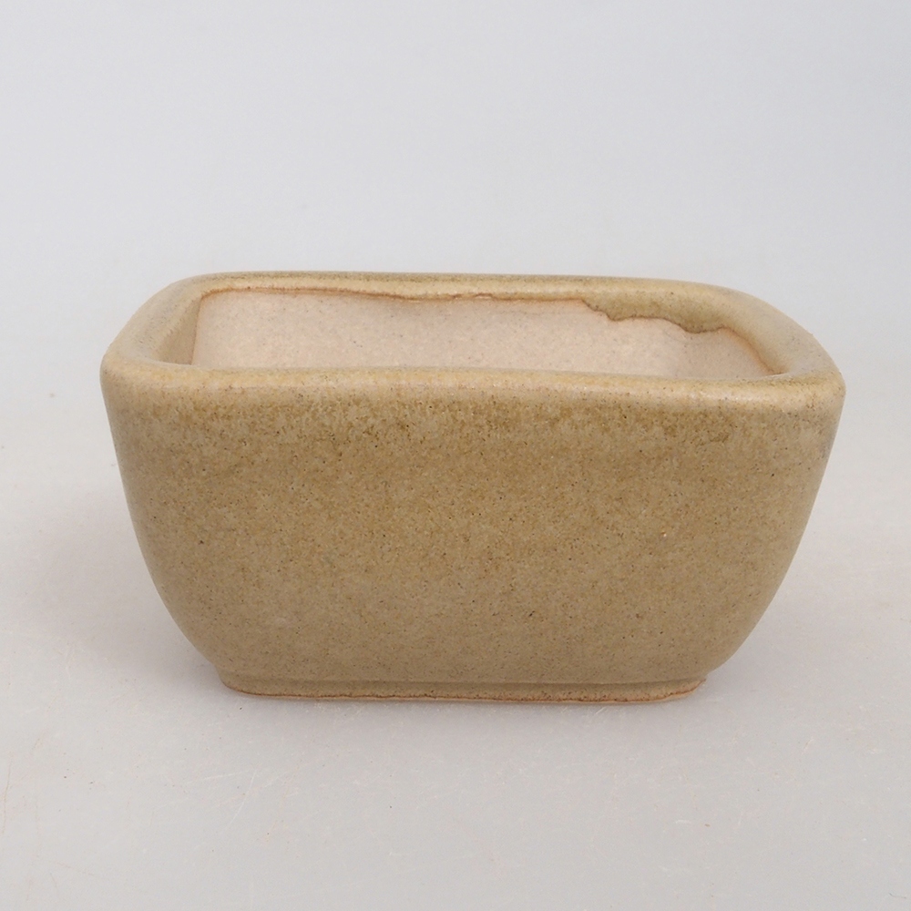 Mini bonsai miska 5,5 x 4,5 x 2,5 cm, barva hnědá