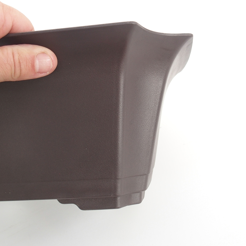 Miska plast MP-22 -  37 x 26 x 14,5 cm barva hnědá