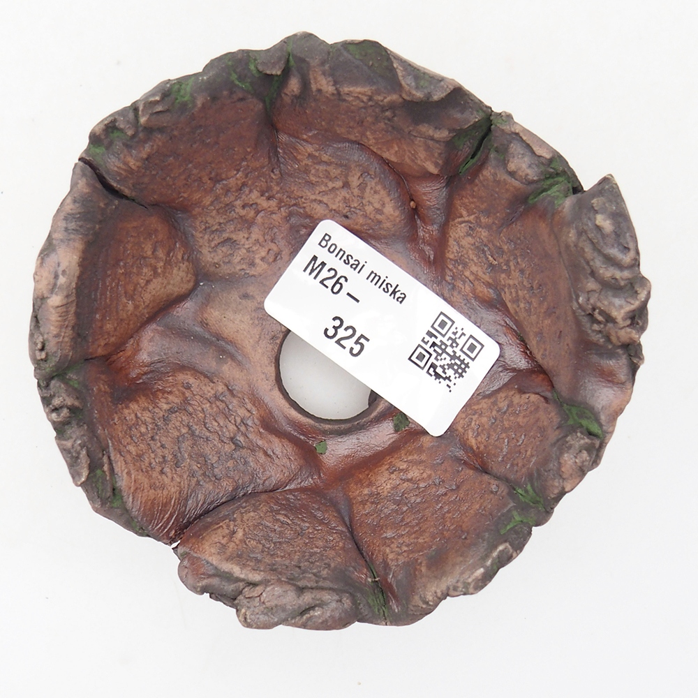 Keramická Skořápka 8,5 x 6 x 6,5 cm , barva zelená