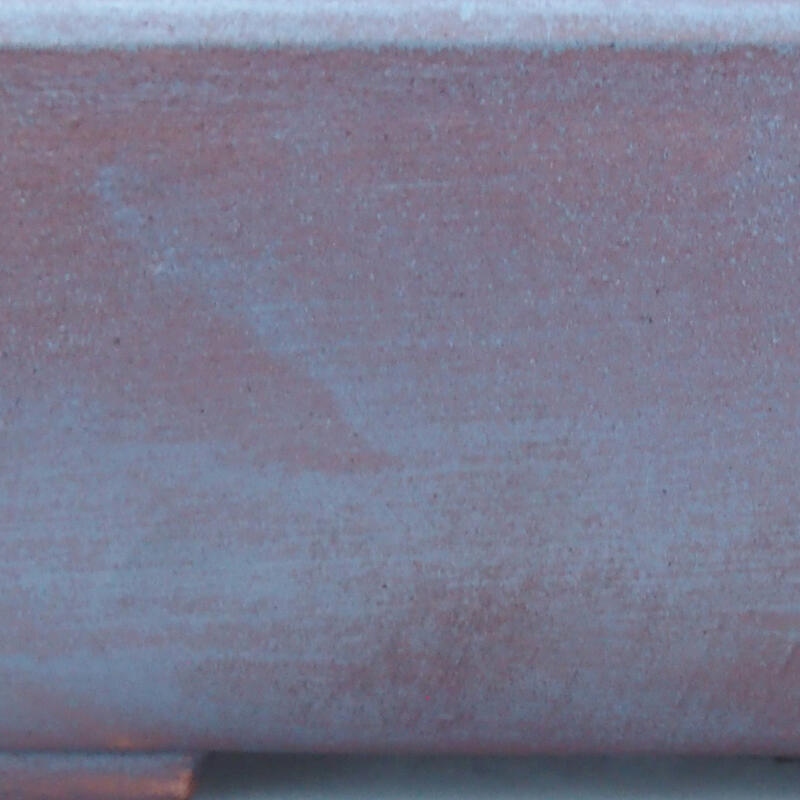 Keramická bonsai miska 16 x 11 x 5,5 cm, barva kovová