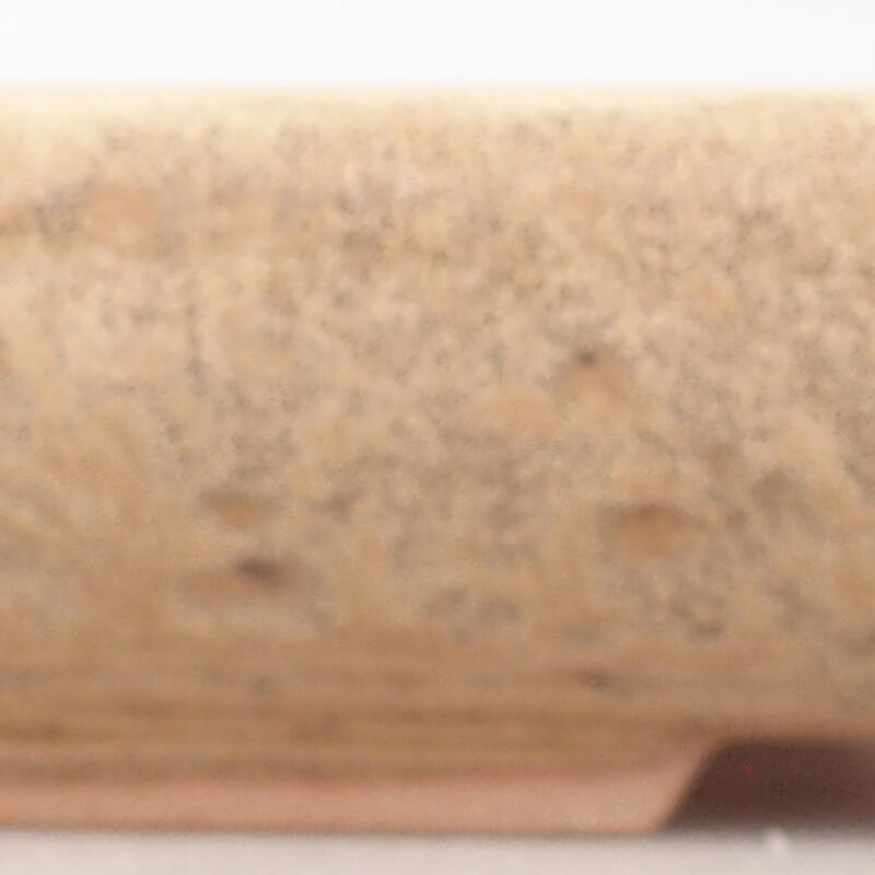 Keramická bonsai miska 17 x 13,5 x 3,5 cm, barva béžová