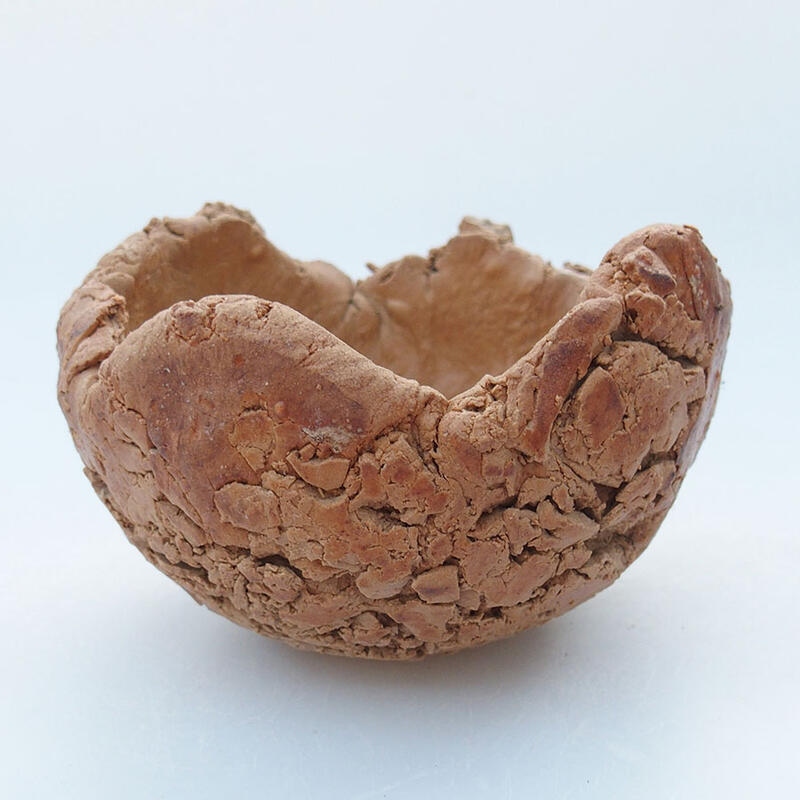 Keramická Skořápka  11 x 10 x 7 cm , barva béžová
