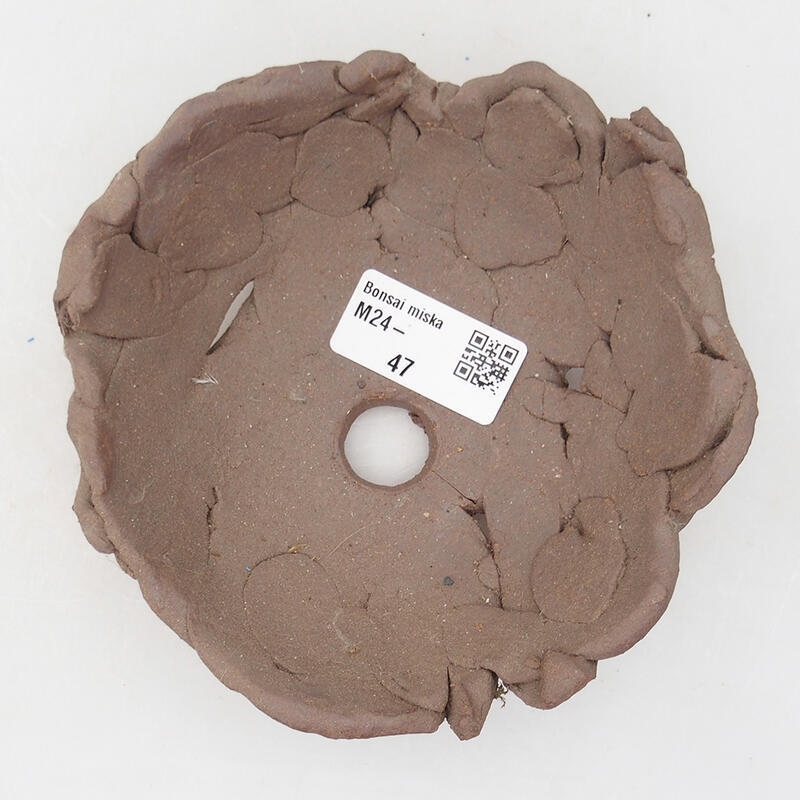 Keramická Skořápka  13 x 13 x 5 cm , barva hnědá