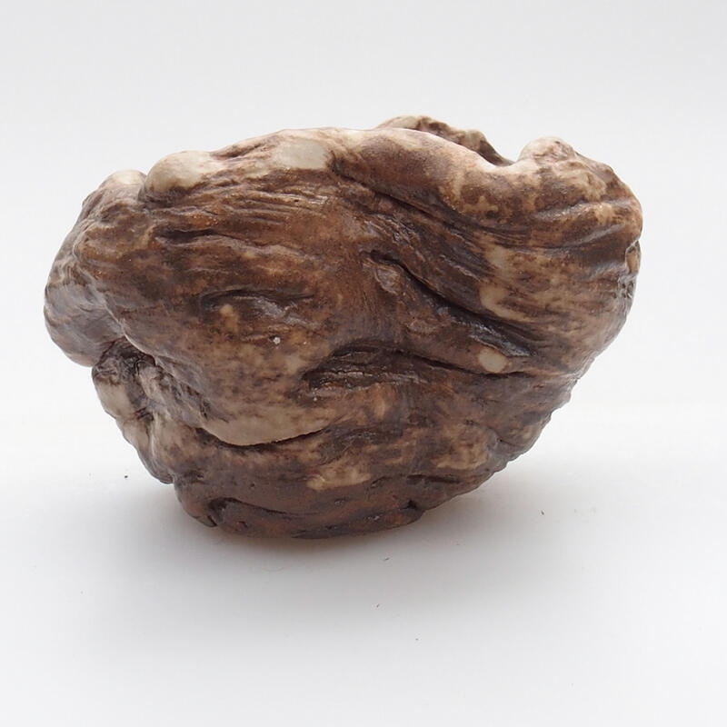 Keramická Skořápka  5 x 4 x 5 cm , barva hnědá