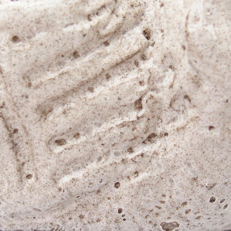 Keramická Skořápka  8,5 x 7 x 5 cm , barva šedá