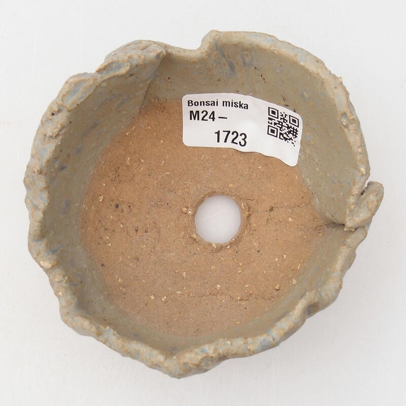 Keramická Skořápka  9,5 x 8,5 x 5,5 cm , barva modrá