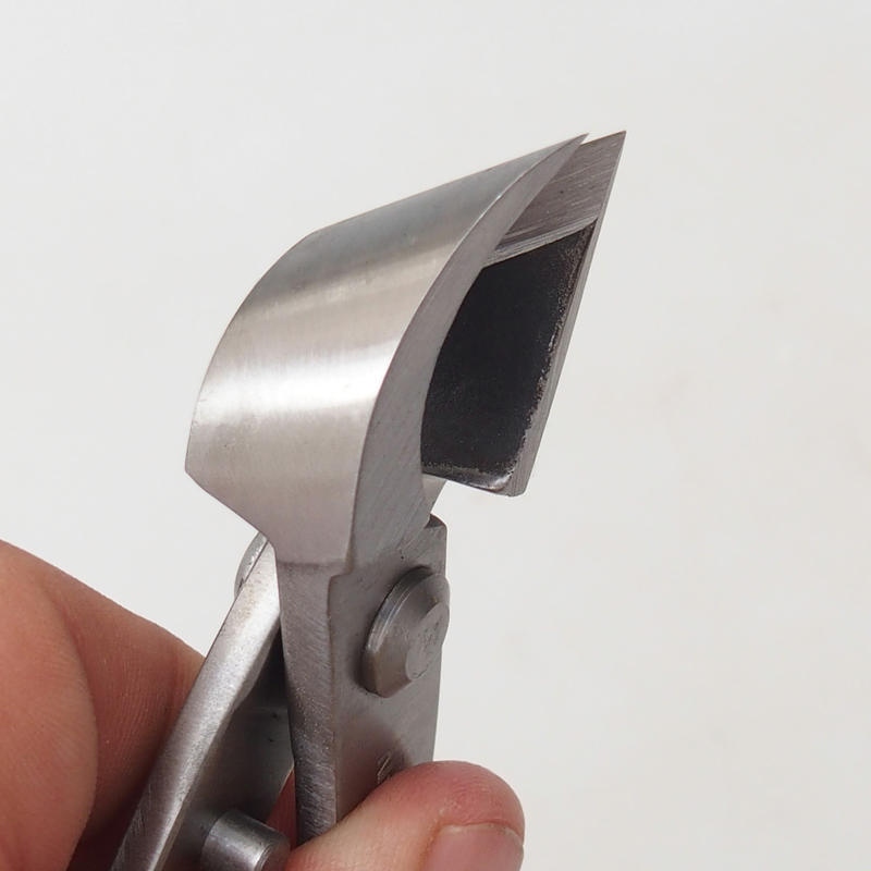 Konkávní kleště šikmé 210 mm - nerez
