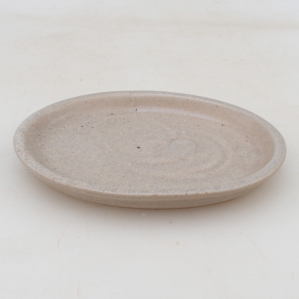 Keramická podmiska H04 - 10,5 x 8 x 1 cm - béžová