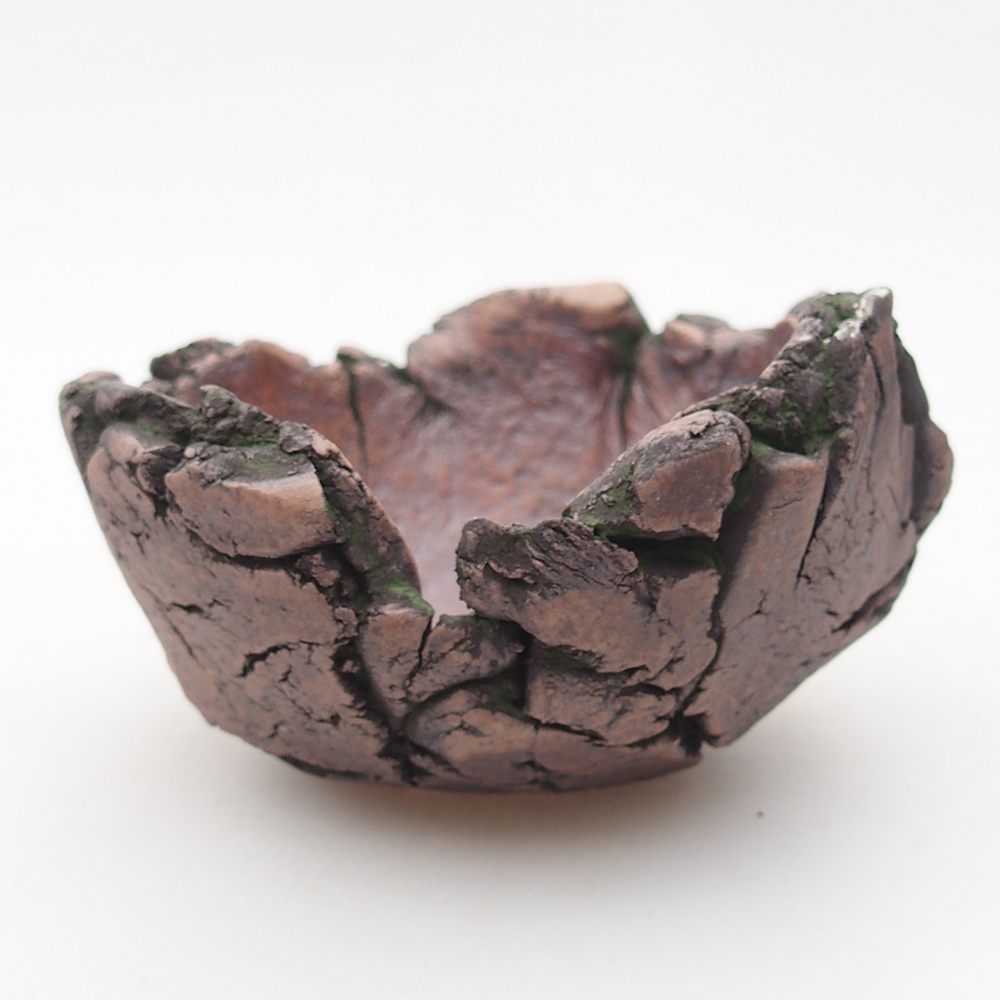 Keramická Skořápka 9,5 x 9,5 x 6 cm , barva zelená