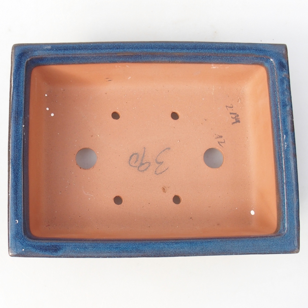 Miska 21,5 x 26,5 x 4 cm barva modrá