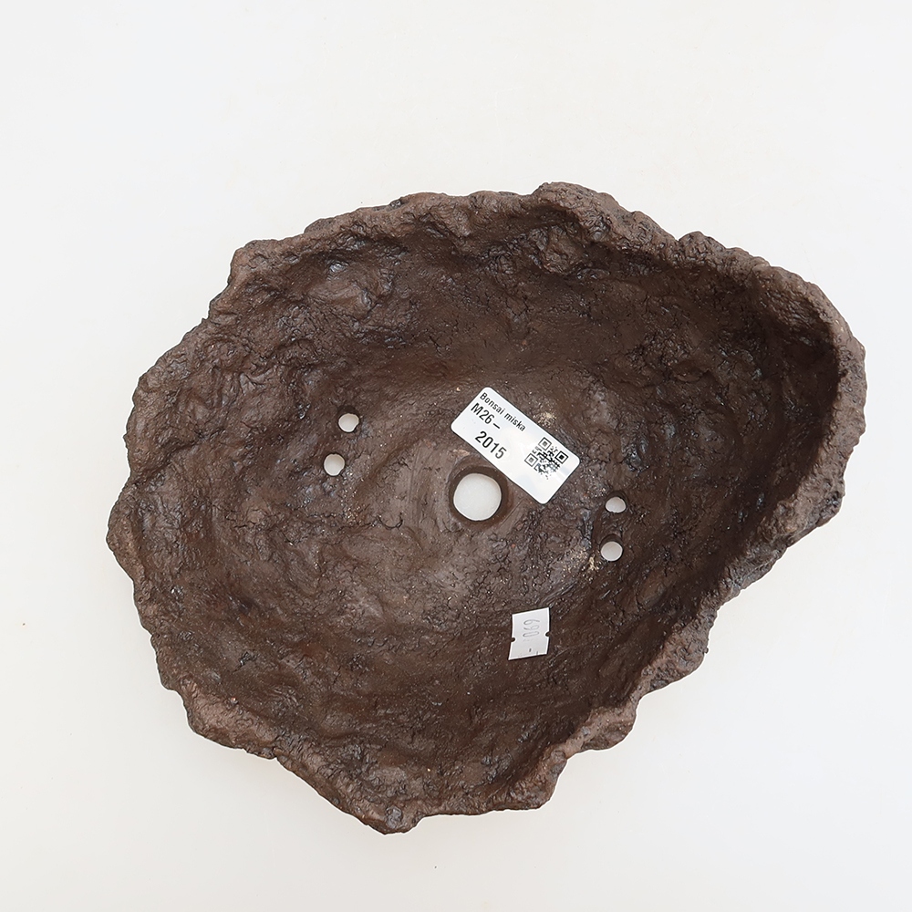 Keramická Skořápka 18,5 x 16,5 x 13 cm , barva hnědá