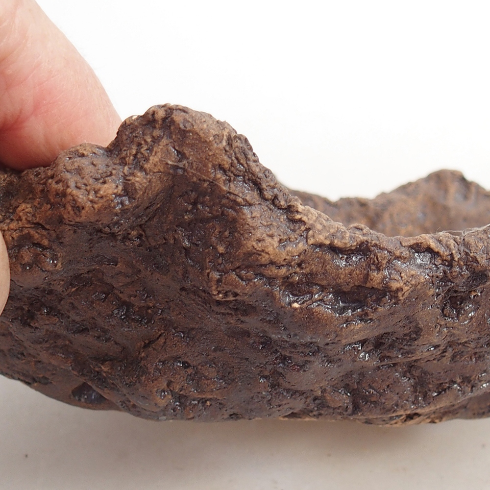 Keramická Skořápka 20 x 14 x 7 cm , barva hnědá