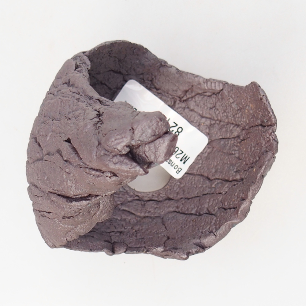 Keramická Skořápka 8 x 7,5 x 12 cm , barva kovová