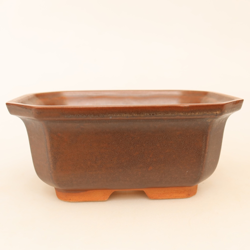 Keramická Miska  15 x 12 x 7 cm , barva hnědá
