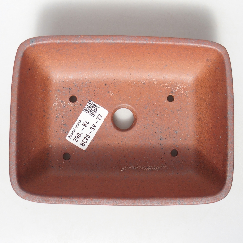 Miska 17 x 13 x 6 cm barva hnědá