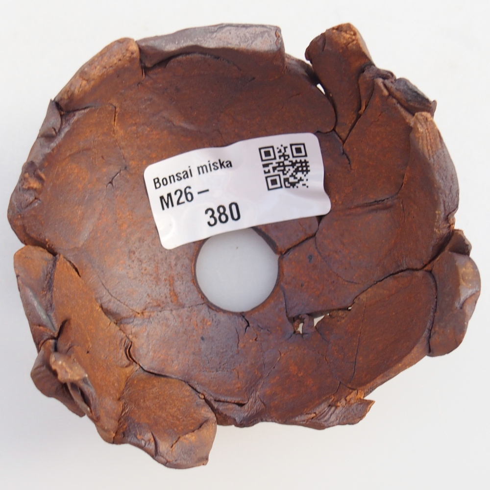 Keramická Skořápka 8,5 x 8,5 x 5,5 cm , barva hnědá