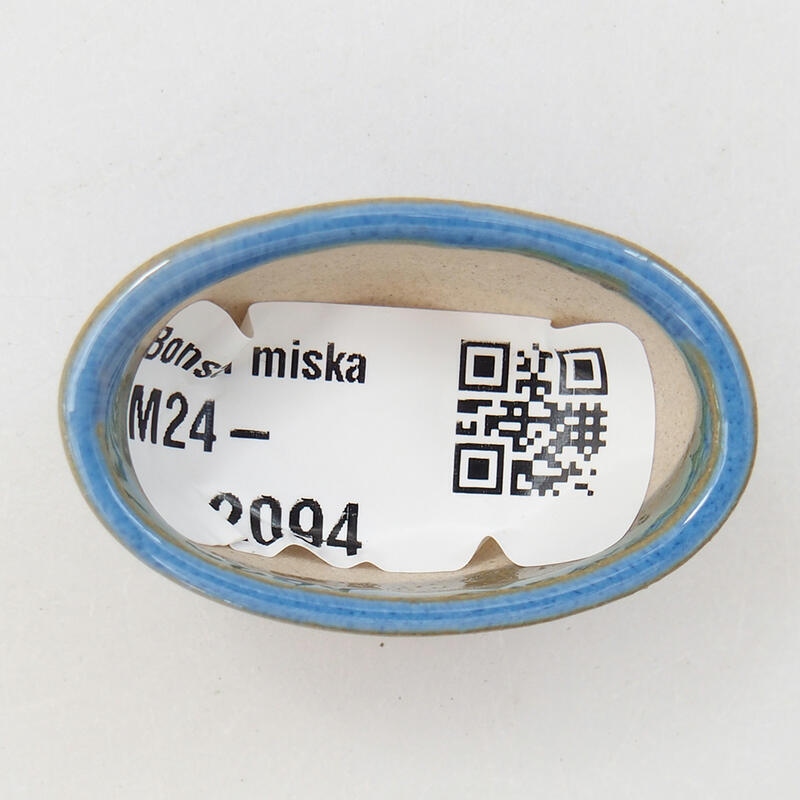 Mini bonsai miska 4 x 2,5 x 2 cm, barva modrá