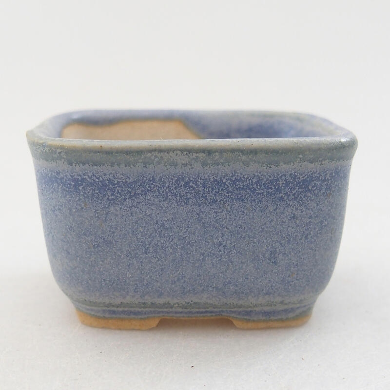 Mini bonsai miska 4 x 3,5 x 2,5 cm, barva modrá