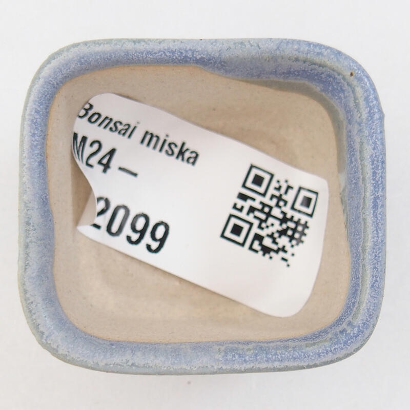 Mini bonsai miska 4 x 3,5 x 2,5 cm, barva modrá