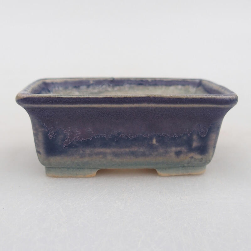 Mini bonsai miska 6,5 x 4 x 2,5 cm, barva fialová