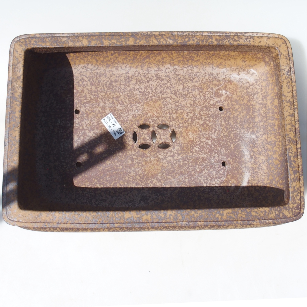 Miska 41 x 27,5 x 15 cm barva hnědá - POUZE OSOBNÍ ODBĚR nebo paletová přeprava
