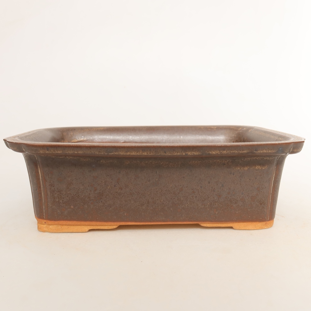 Keramická Miska  20 x 15,5 x 5,5 cm , barva hnědá